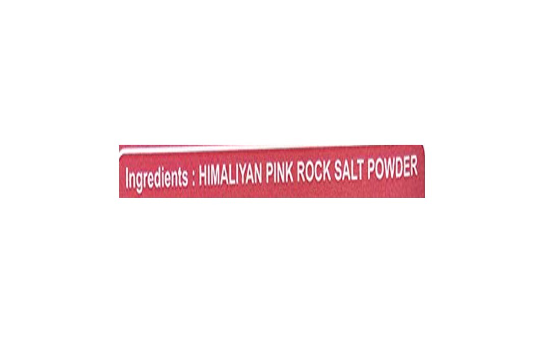 NaturePlatter Himalayan Pink Rock Salt Powder   Plastic Jar  1 kilogram